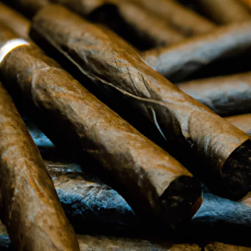 little black cigars